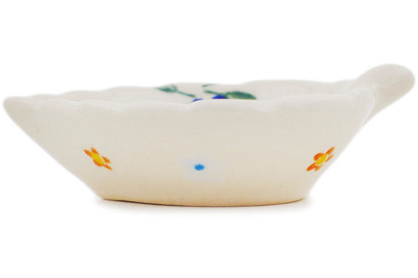 Polish Pottery Tea Bag or Lemon Plate - Thumbnail 3