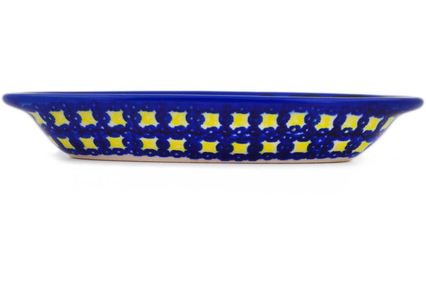 Polish Pottery 6" Condiment Dish Paradise Poppy - Thumbnail 3