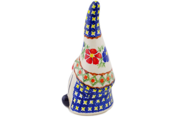 Polish Pottery 7" Gnome Figurine - Thumbnail 2