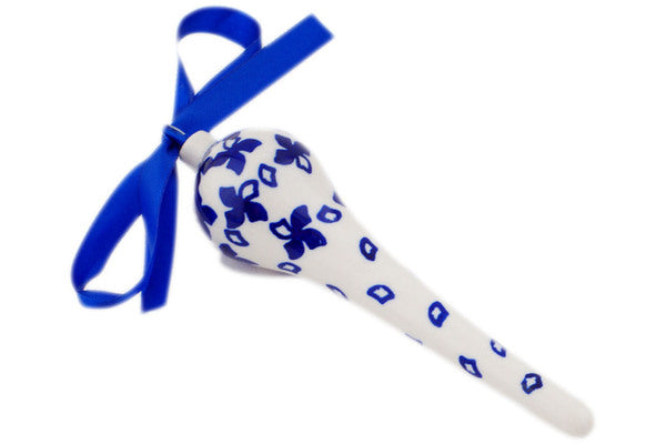 Polish Pottery 5" Christmas Ball Ornament Windmill UNIKAT - Thumbnail 2