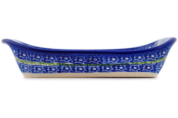 Polish Pottery 7" Platter with Handles - Thumbnail 3