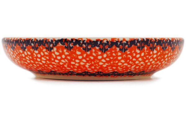 Polish Pottery 5" Bowl Halloween Spooky Pumpkin - Thumbnail 3