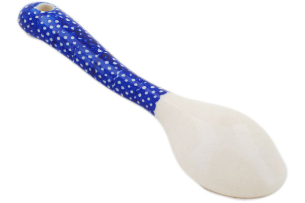 Polish Pottery 6" Spoon Elegant Garland - Thumbnail 3