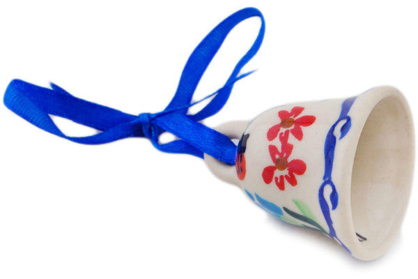 Ceramika Bona Polish Pottery Bell Ornament - Thumbnail 2