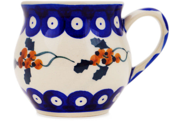 Polish Pottery 8 oz Bubble Mug - Thumbnail 2