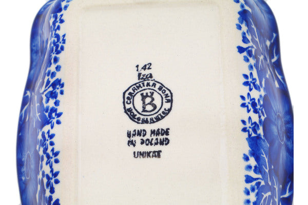 Polish Pottery 8" Rectangular Baker - Thumbnail 4