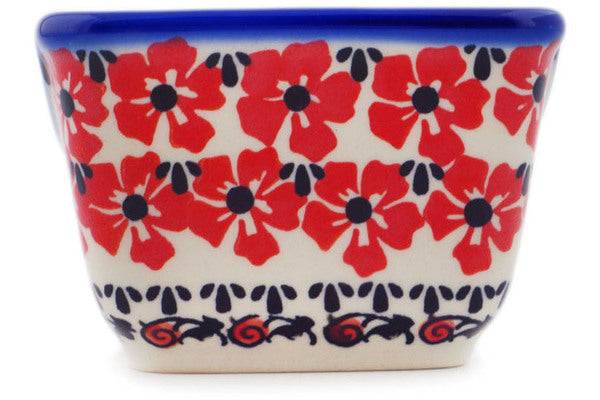 Polish Pottery 3" Sugar Packet Holder Hawaiian Bliss - Thumbnail 3