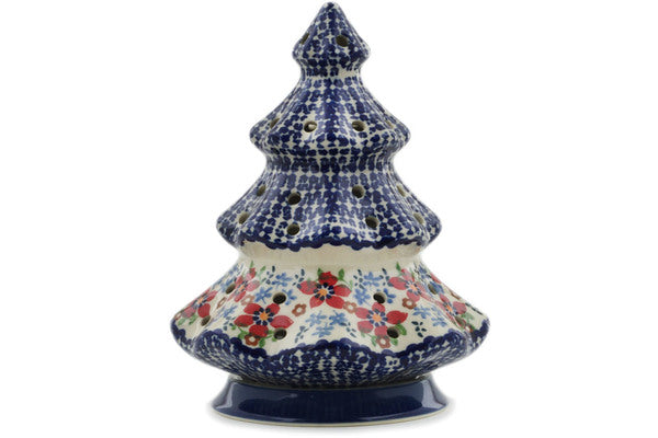 Manufaktura Polish Pottery Christmas Tree Candle Holder - Thumbnail 5