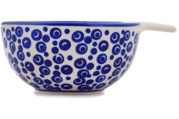 Bubbling Up Polish Pottery Measuring Cup