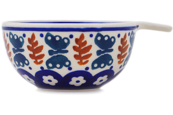 Polish Pottery Measuring Cup Daisy - Thumbnail 5