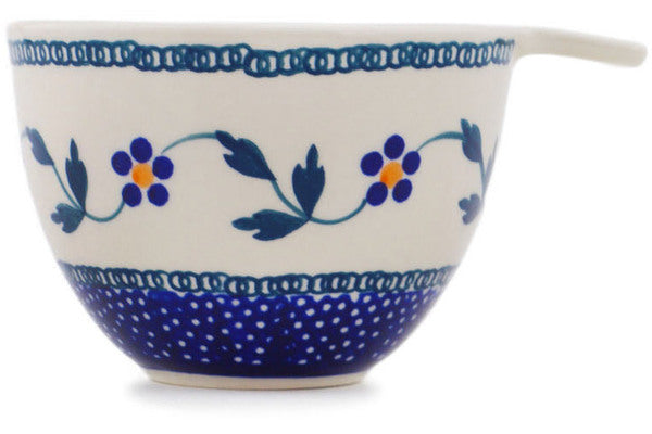 Happy Day Polish Pottery Measuring Cup - Thumbnail 2