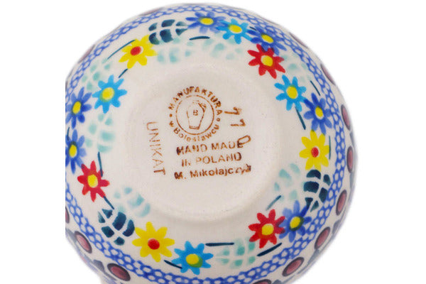 Primary Spring Polish Pottery Measuring Cup - Thumbnail 4