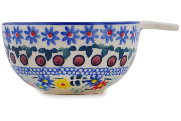 Primary Spring Polish Pottery Measuring Cup - Thumbnail 3