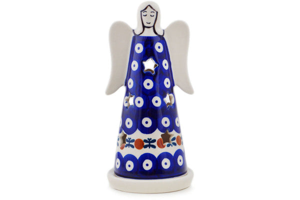 Polish Pottery 6" Candle Holder Mosquito - Thumbnail 4