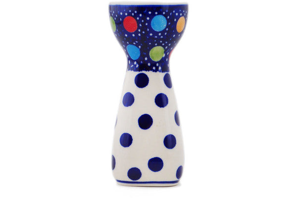 Polish Pottery 5" Egg Holder Lights In The Sky