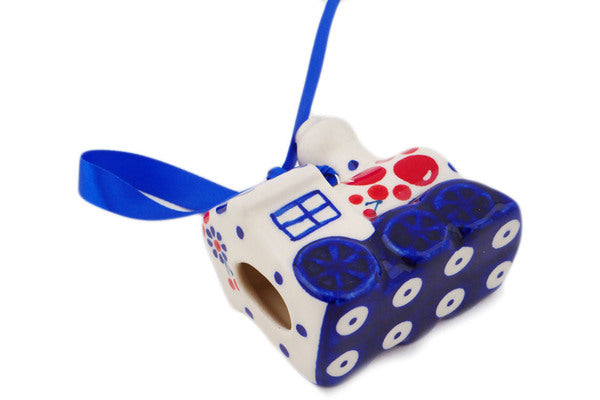 2" Train Ornament - Burst Of Berries - Thumbnail 4