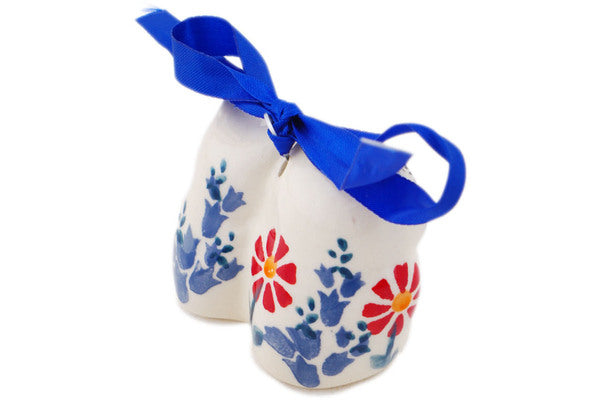 Polish Pottery 2 oz Owl Ornament - Thumbnail 3