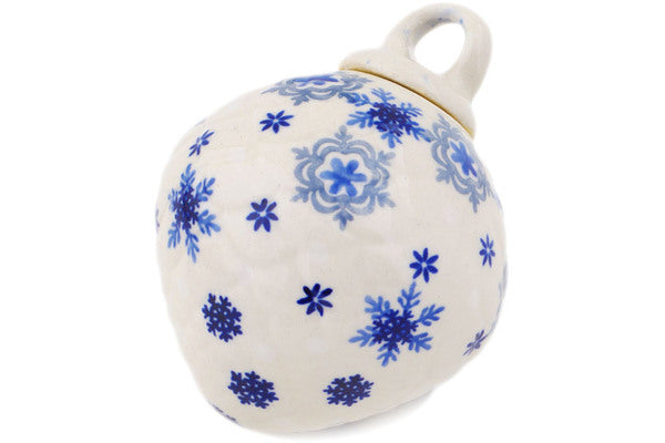 Manufaktura Polish Pottery Christmas Ball Ornament - Thumbnail 2