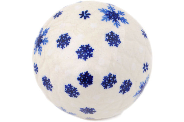 Manufaktura Polish Pottery Christmas Ball Ornament - Thumbnail 3