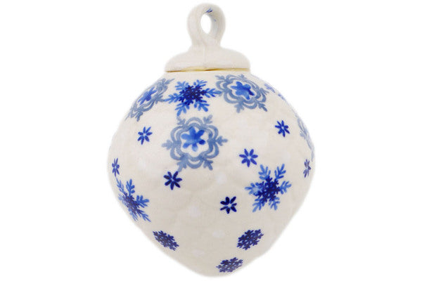 Manufaktura Polish Pottery Christmas Ball Ornament