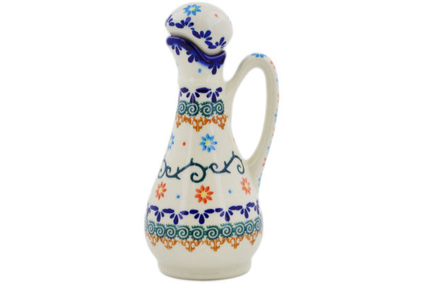 Polish Pottery 5 oz Bottle Sunflower Dance - Thumbnail 3