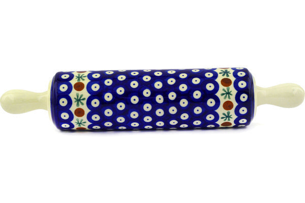 Polish Pottery 13" Rolling Pin Mosquito