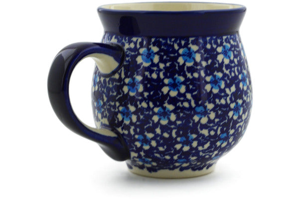 Polish Pottery Bubble Mug Flowers On The Lake - Thumbnail 5