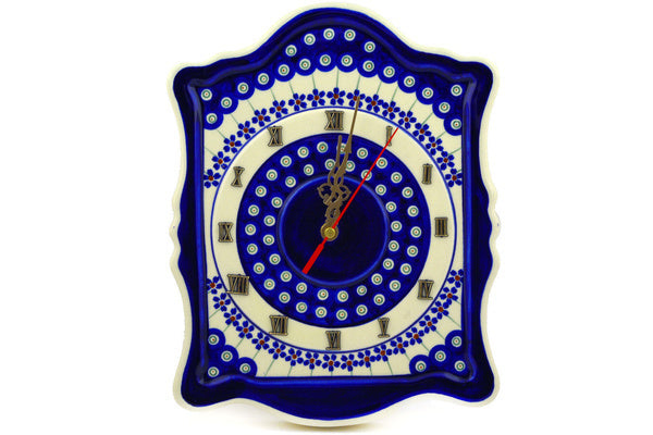 12" Clock - Flowering Peacock - Thumbnail 3