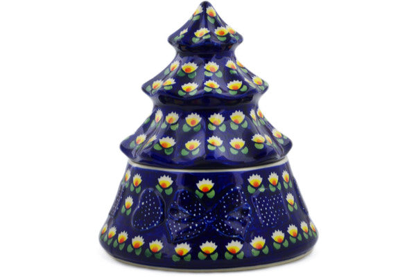 Manufaktura Polish Pottery Jar with Lid - Thumbnail 3