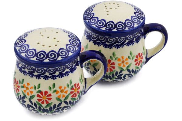 Manufaktura Polish Pottery Salt and Pepper