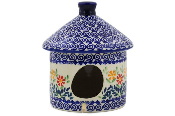 Birdhouse 7" Wave Of Flowers