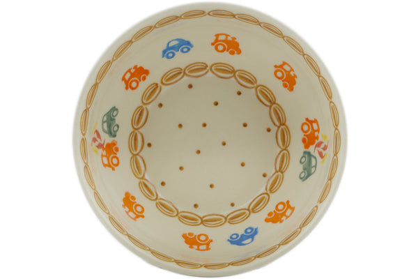 Polish Pottery 6" Bowl Go Car - Thumbnail 3