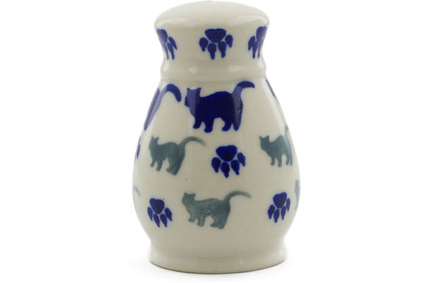 Polish Pottery 3" Salt Shaker Boo Boo Kitty Paws - Thumbnail 5