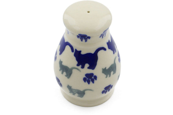 Polish Pottery 3" Salt Shaker Boo Boo Kitty Paws - Thumbnail 3