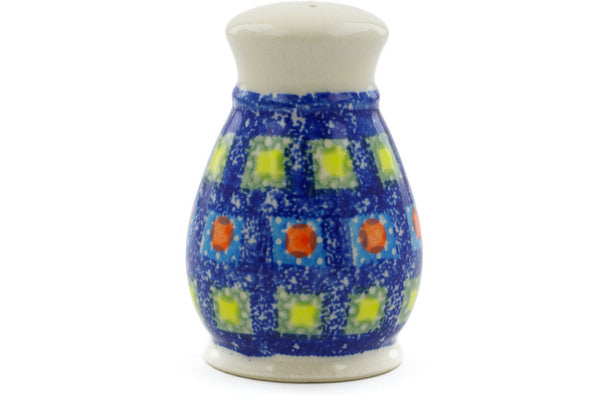 Polish Pottery 3" Pepper Shaker Mosaic Tile