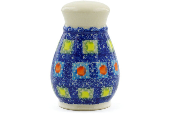 Polish Pottery 3" Pepper Shaker Mosaic Tile - Thumbnail 2