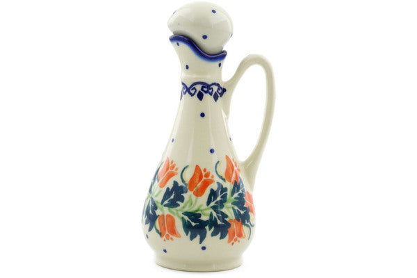 Polish Pottery 5 oz Bottle California Poppies - Thumbnail 3