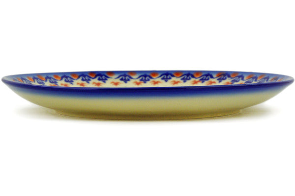 Polish Pottery Dessert Plate Passion Poppy - Thumbnail 3