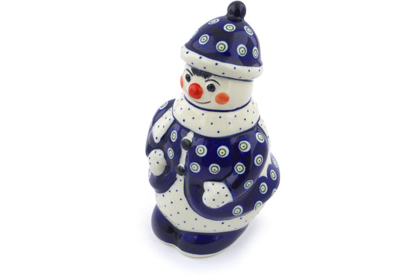 Zaklady Ceramiczne Snowman Figurine - Thumbnail 5