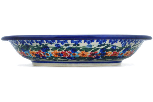 Polish Pottery 6" Bowl Starburst Garland UNIKAT - Thumbnail 3