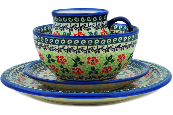 4-Piece Place Setting - Poppies Charm - Thumbnail 5