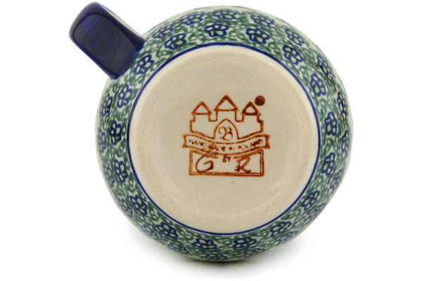 Polish Pottery Bubble Mug Emerald Forest - Thumbnail 4