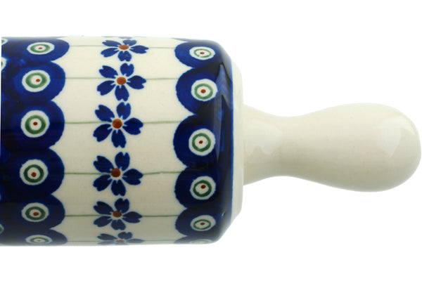 13" Rolling Pin - Flowering Peacock - Thumbnail 4