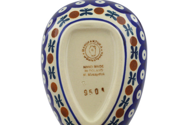 Polish Pottery 5" Spoon Rest Mosquito - Thumbnail 4